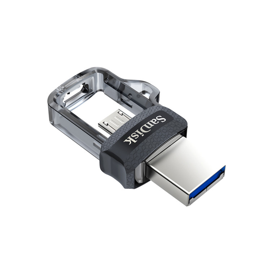 SanDisk 64GB Ultra Dual m3.0 USB 3.0 / micro-USB Flash Drive in Qatar SanDisk 64GB Ultra Dual m3.0 USB 3.0 / micro-USB Flash Drive in Qatar